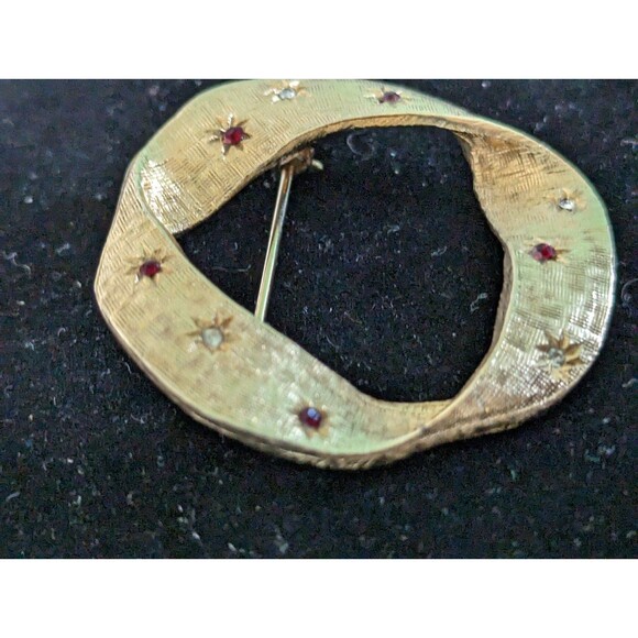 Vintage NYC Accessocraft Ribbon Brooch - Picture 8 of 10